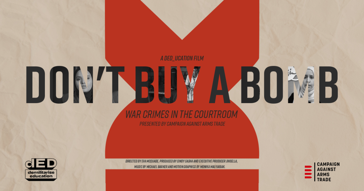 Don't Buy A Bomb Film Poster.